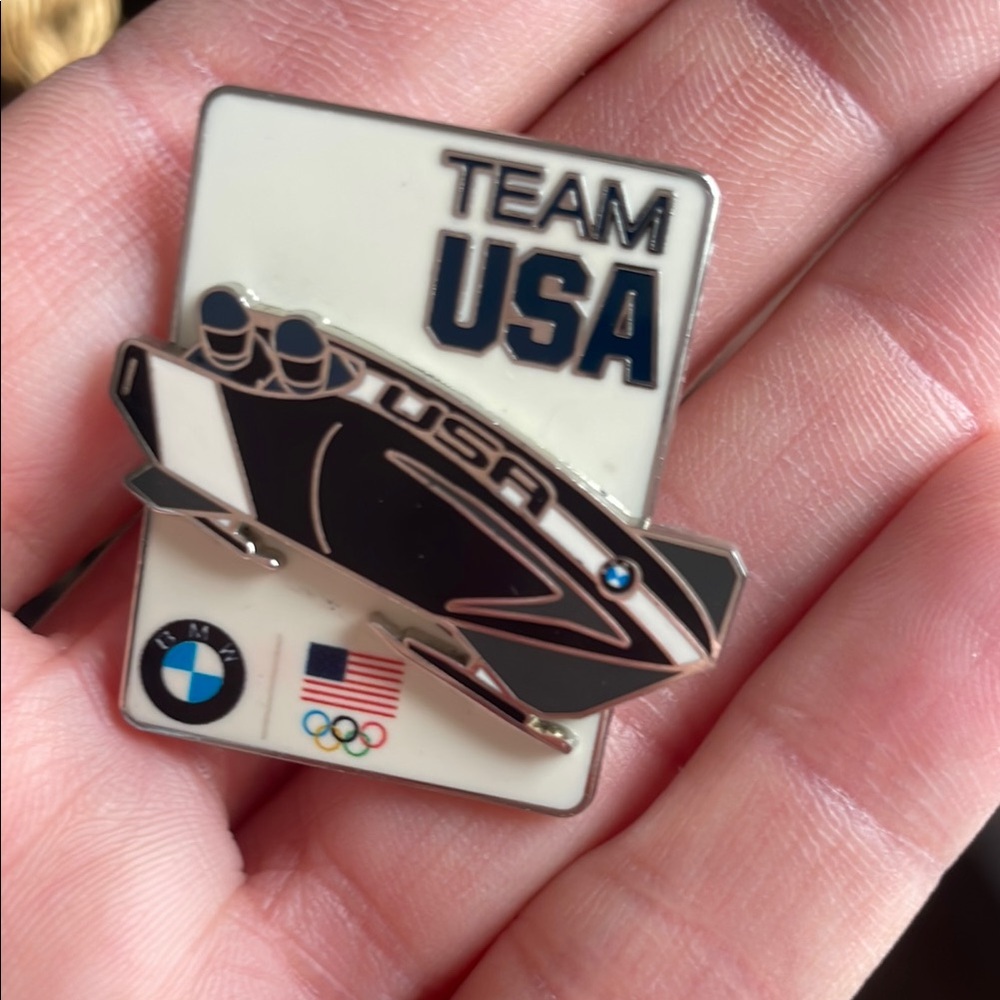 Team USA BMW Olympic Pin